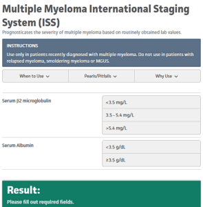 Iss Staging Multiple Myeloma - Ask Hematologist | Understand Hematology