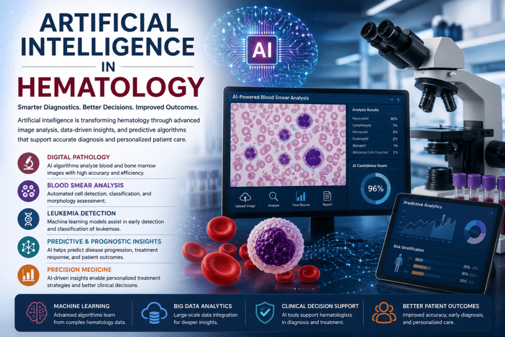 Artificial intelligence applications in hematology and blood disorder diagnosis